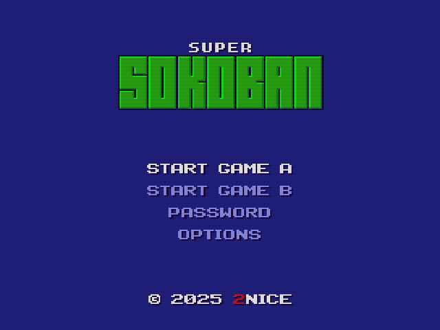 Super Sokoban - Game A